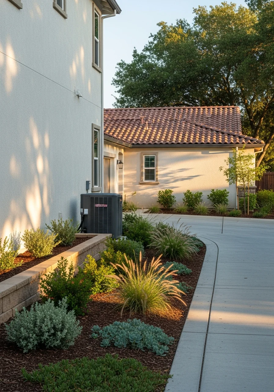 Rancho Cordova home exterior with driveway and landscaping visible.